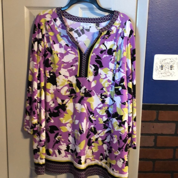 Liz Claiborne tunic top - Picture 1 of 3